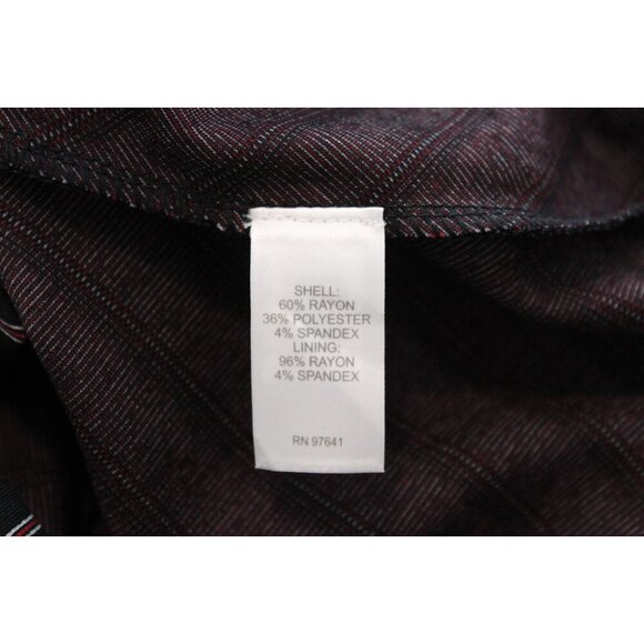 NWT J Jill Dress Medium Ponte Knit Pencil Striped Sleeveless Stretch Pockets - Picture 12 of 12